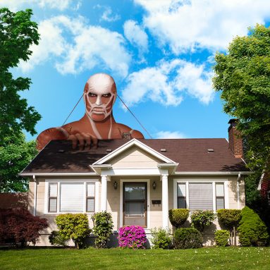 Attack on Titan Colossal Titan Lawn Ornament