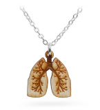 Anatomical Lung Necklace