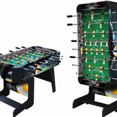 Sport Foosball Table with Folding Leg