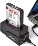 USB 3.0/2.0 eSATA 2.5″/3.5″ SATA Hard Drive Docking Station