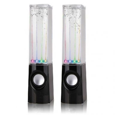 Illuminated Dancing Water Speakers