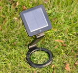 Solar Powered LED Lamp/Backup Charger