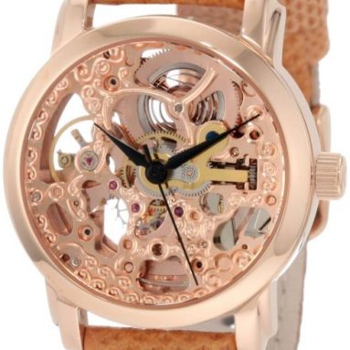 Women’s Diamond Rose Gold Swiss Quartz Floating Watch