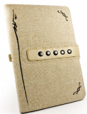 Natural Hemp case cover Stand for Galaxy Tab 10.1