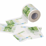 100 Euro Toilet Paper Roll