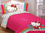 Hello Kitty Peace Kitty Sheet Set