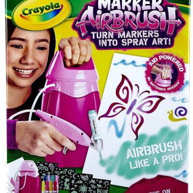 Pink – Crayola Marker Airbrush Kit