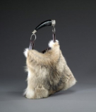 Coyote Fur Horn Bag