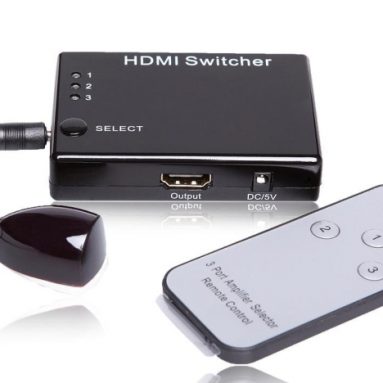 3×1 HDMI Switcher Support 3D