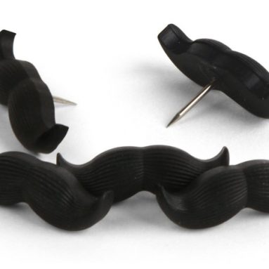 Mustache Push Pins