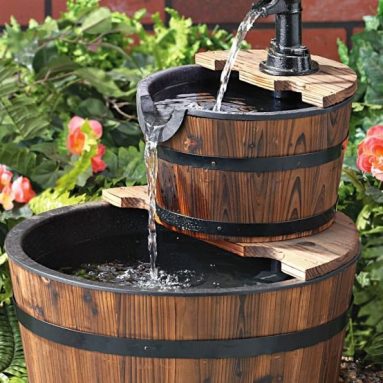 2 – tier Barrel Fountain