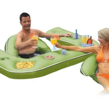 Floating Bar With 1 Chair