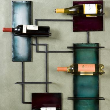 Wine Storage Wall Sculpture
