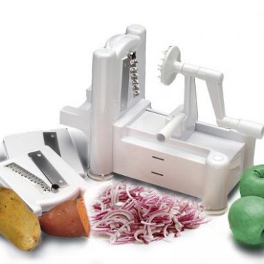 Tri-Blade Spiral Vegetable Slicer