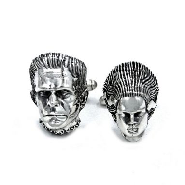 Frankenstein + Bride Cufflinks