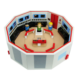 Star Trek: TOS Pin Mate Enterprise Bridge Playset