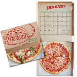 2018 Pizza Wall Calendar