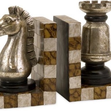 Chess Bookends