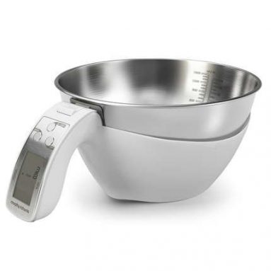 Scale White Quick Click And Lock And Release Bowl