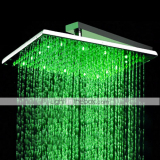 LED Rainfall Shower Head