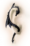 The Dragon Lure “Black” Earring