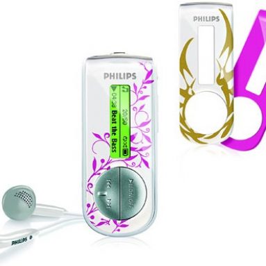 Philips MP3 Player with Voice Recording