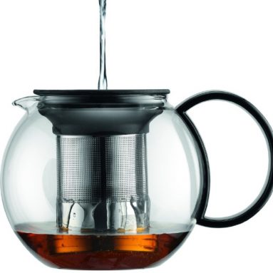 Glass Tea Press with Stainless Steel Filter