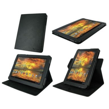 Cyber Monday: Dual-View Multi Angle Leather Folio Case Cover for Motorola XOOM