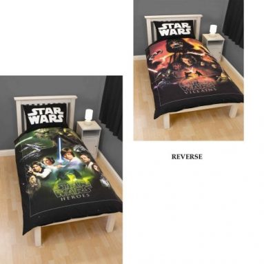 Star Wars Saga Reversible Single Duvet Cover Single Panel