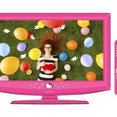Hello Kitty 19″ LCD Television with Remote Control