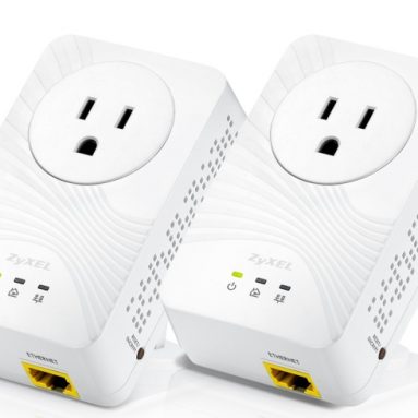 500 MB/s Fast Ethernet Powerline Wall-Plug Adapter