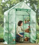 Compact Walk – in Greenhouse