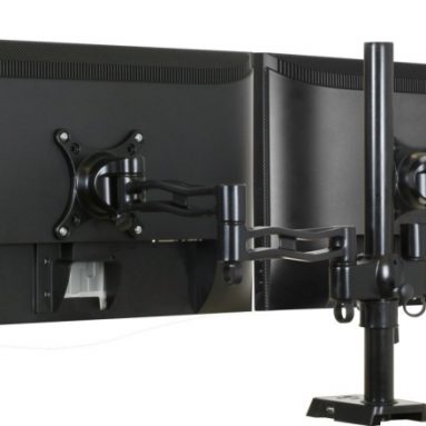 Dual 3-Stage Monitor Arm