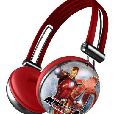 Iron Man Aviator Stereo Over Ear Headphones