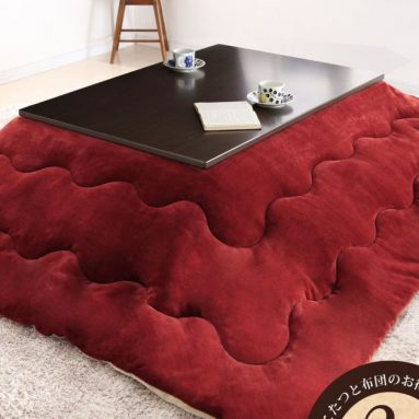 kotatsu table + blanket