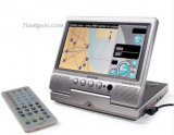 Portable Combination Navigation and DVD System
