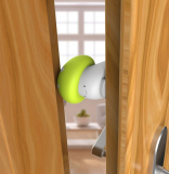 Door Stopper Cartoon Blue Thumb Protector for Baby