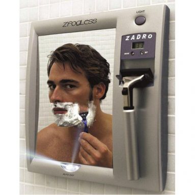 Z’Fogless Lighted Shaving Mirror