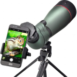 landove 20-60X 80 Prism Spotting Scope- Waterproof Scope