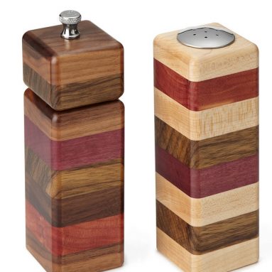 layered grinder and shaker set