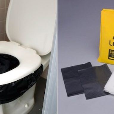 Outdoor hygienic lavatory kits
