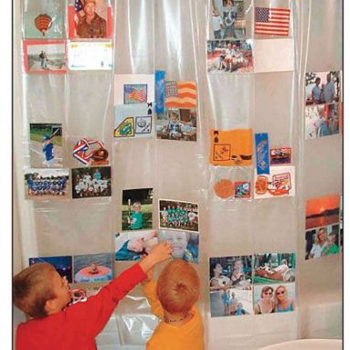Shower Curtain for Pictures