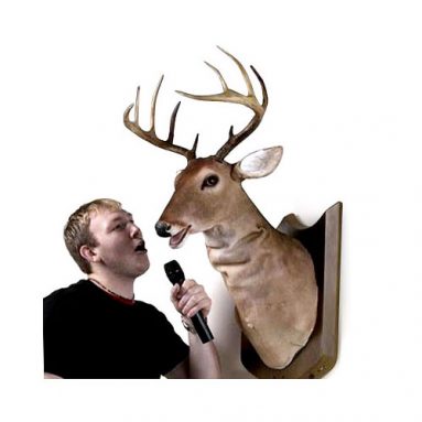 Buck the Animated, Singing Trophy Deer