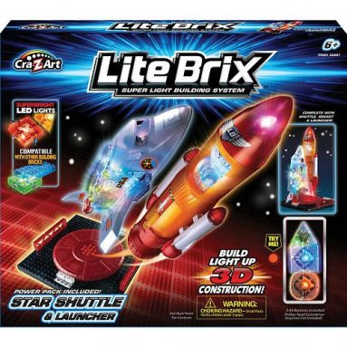 Lite Brix Building System – Star Shuttle and Launcher