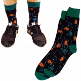 MONSTER MAZE CREW SOCKS