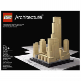 LEGO Architecture Rockefeller Plaza