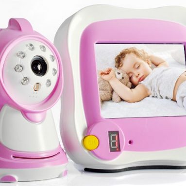 Wireless Night Vision Baby Monitor with 3.5 Inch Monitor