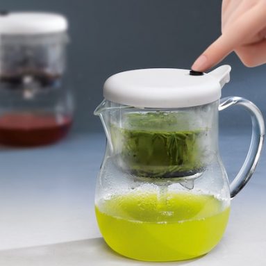 Coffee, tea infuser, strainer set