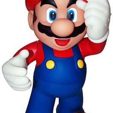 Super Mario 12-Inch DS Holder Statue