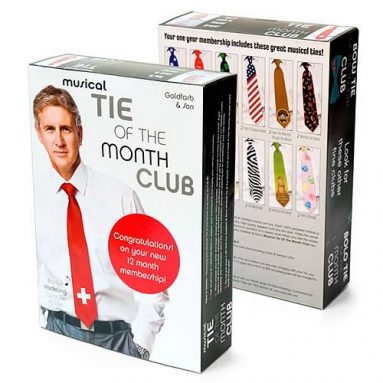 Musical Tie of the Month Club Novelty Gift Box